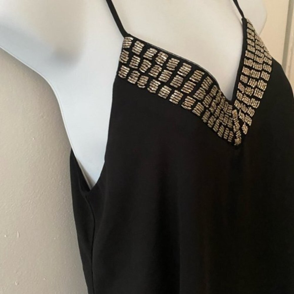 Astr black top with silver embellishment - Picture 3 of 6